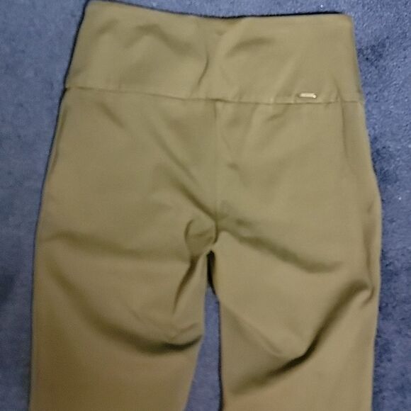 Up! Olive Green High-Waisted Skinny Pants Sz 8 - Picture 7 of 8